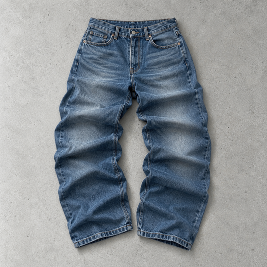 Y2K True Religion Straight Fit Jeans Blue Limited (M)