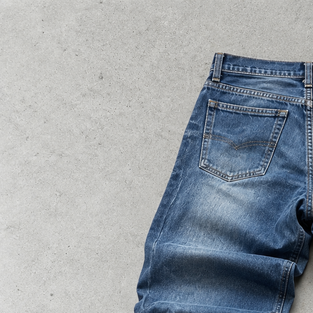 Y2K True Religion Straight Fit Jeans Blue Limited (M)