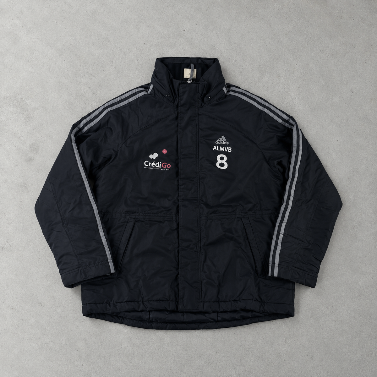 Y2K Adidas Jacket Black Rare (L)