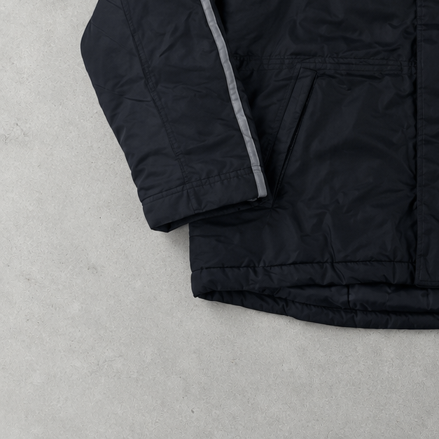 Y2K Adidas Jacket Black Rare (L)