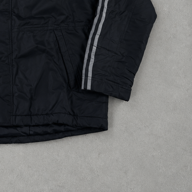 Y2K Adidas Jacket Black Rare (L)