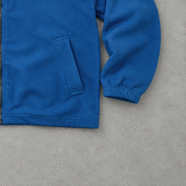 adidas Fleece Jacket Blau Rare Stitched Logo (L)