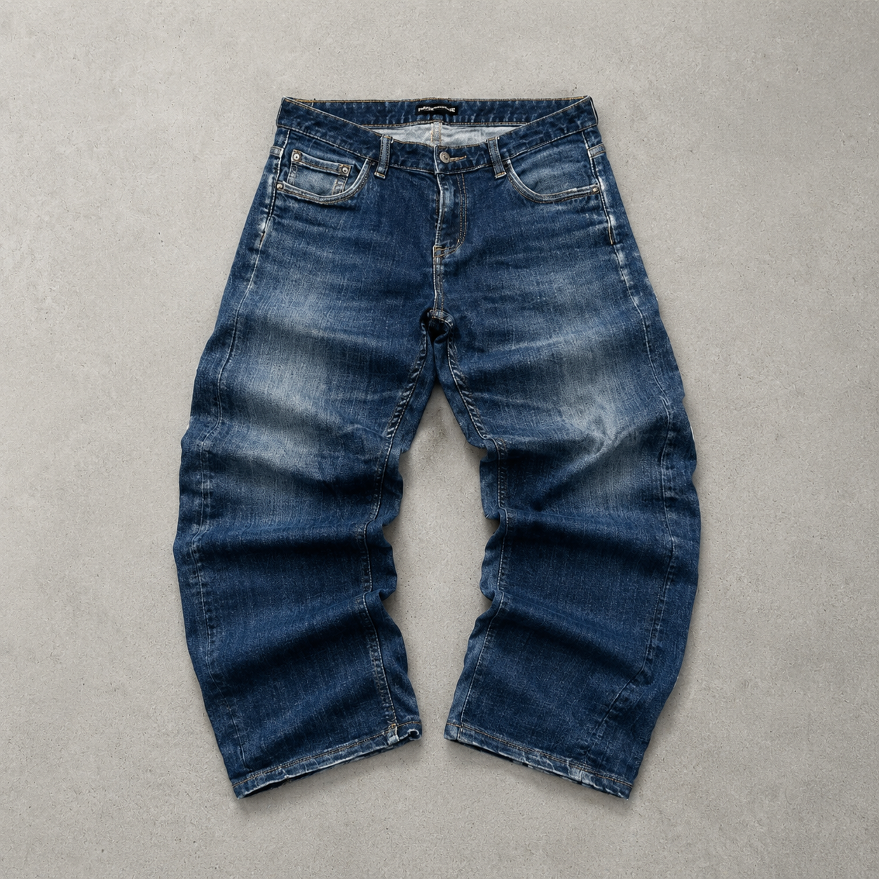 FC Barcelona 90s Y2K Emporio Armani Jeans Blau, Marineblau Rare (S)
