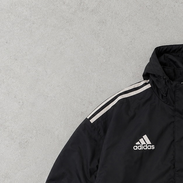 Adidas Rain Jacket Schwarz Rare (Size L)