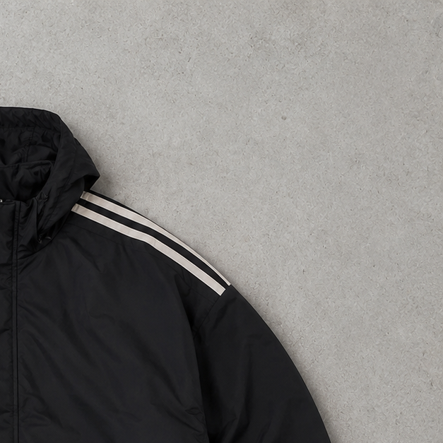 Adidas Rain Jacket Schwarz Rare (Size L)