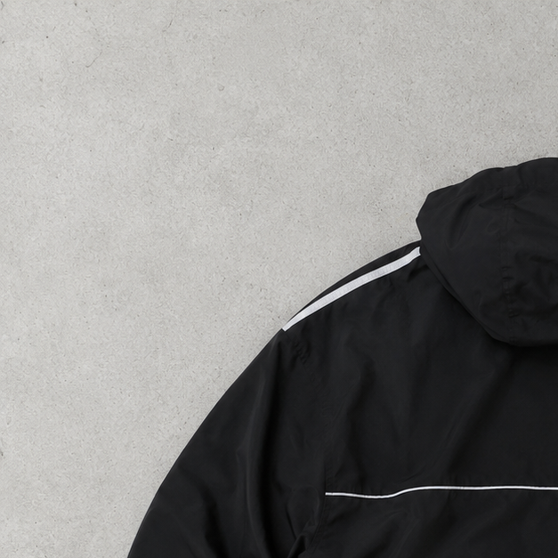 Adidas Rain Jacket Schwarz Rare (Size L)