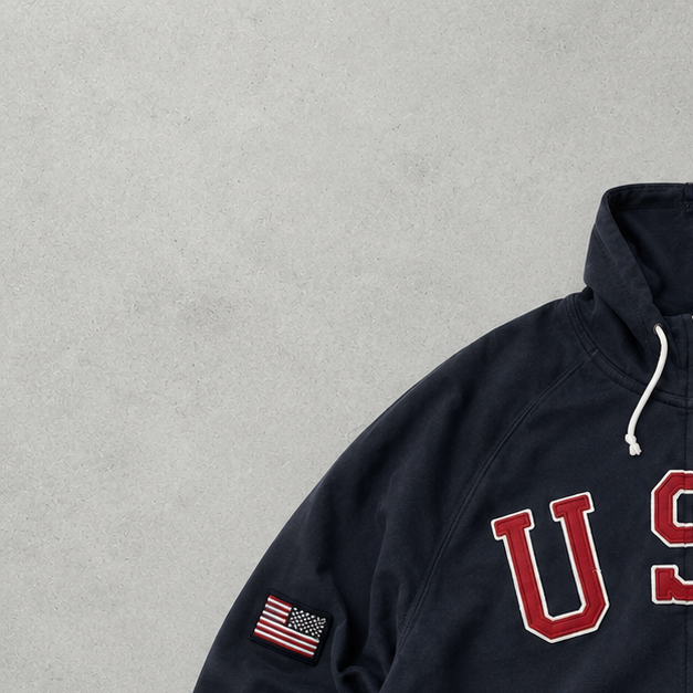 Y2K Nike Hoodie Marineblau Rare (Size M)