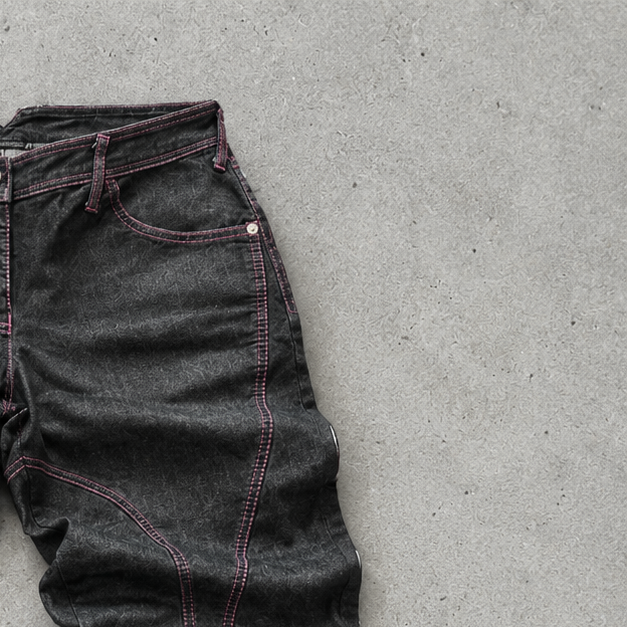 USA Y2K Armani Jeans Jeans Schwarz Limited (XL)