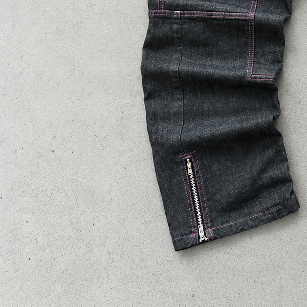 USA Y2K Armani Jeans Jeans Schwarz Limited (XL)