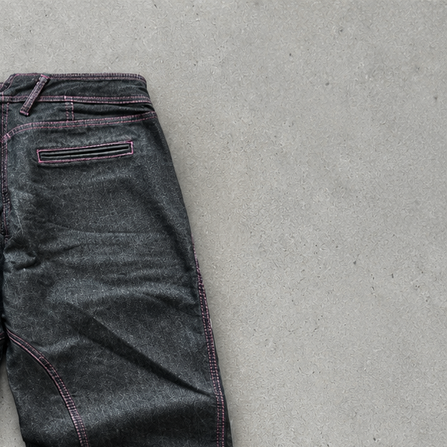 USA Y2K Armani Jeans Jeans Schwarz Limited (XL)