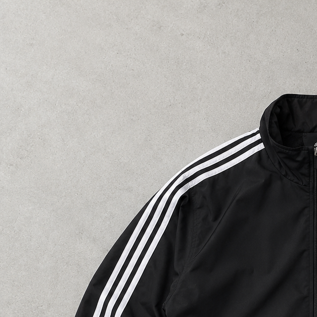Adidas Windbreaker Schwarz, Weiß Rare (Size XL)