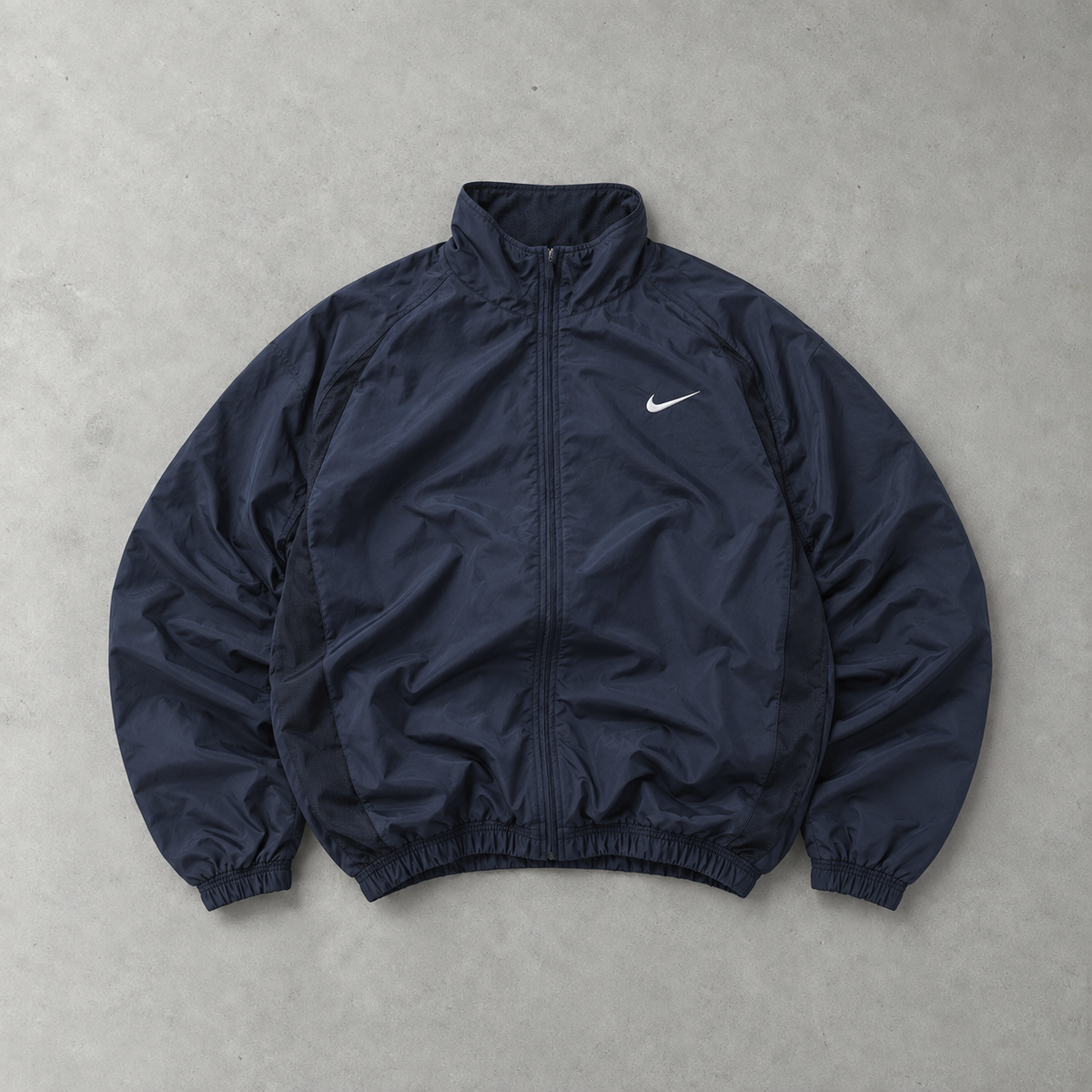 Vintage Nike Leggings Marineblaue Jacke Selten (L)