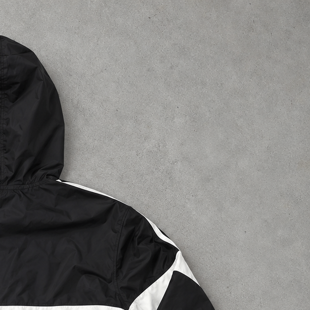 Coupe-vent Adidas Y2K bleu / noir rare (XL)