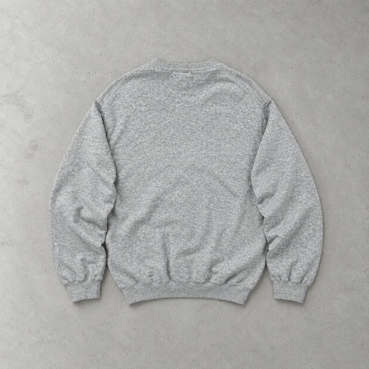 Ralph Lauren Sweater Grau Rare (M) Stitched Logo