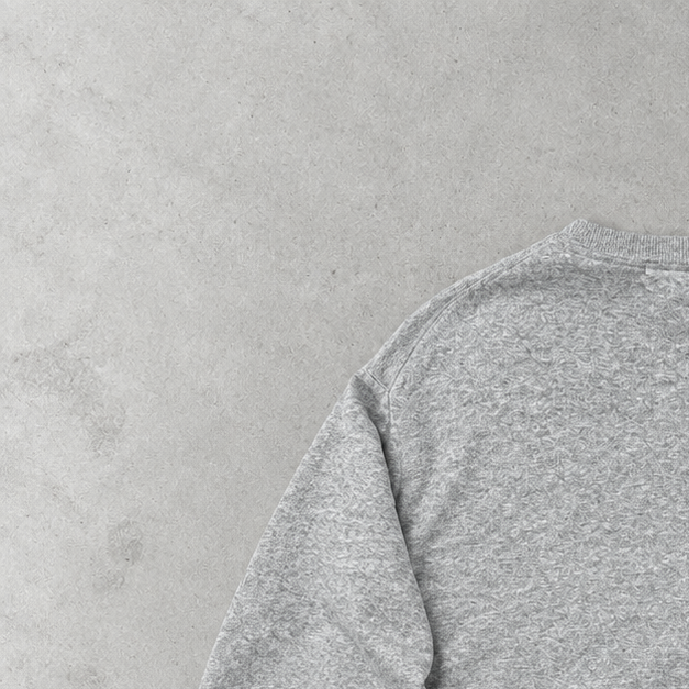 Ralph Lauren Sweater Grau Rare (M) Stitched Logo