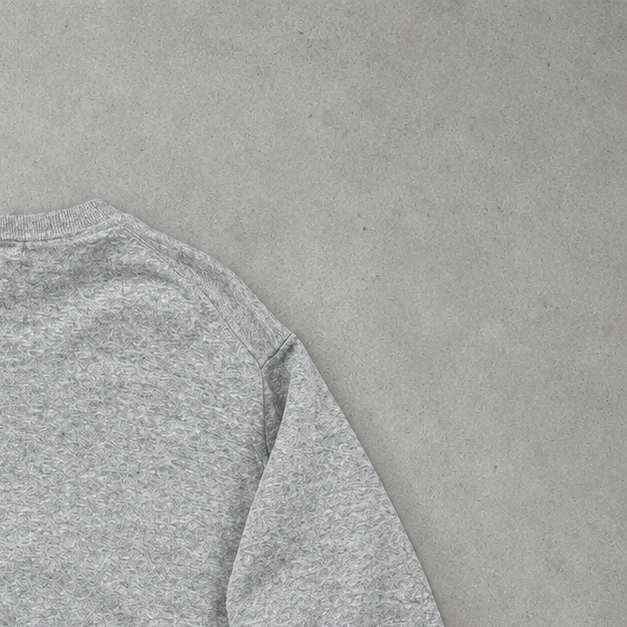 Ralph Lauren Sweater Grau Rare (M) Stitched Logo