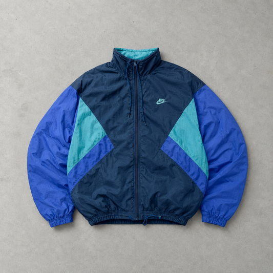Y2K Nike Windbreaker Blau Limited (M)