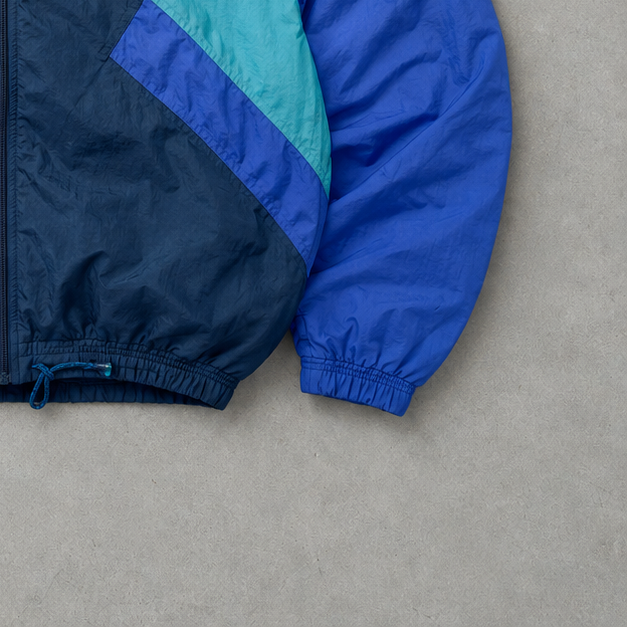 Y2K Nike Windbreaker Blau Limited (M)
