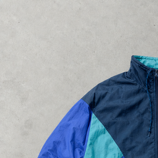Y2K Nike Windbreaker Blau Limited (M)