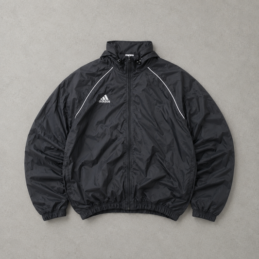 Adidas Rain Jacket Schwarz Rare (Size XL)
