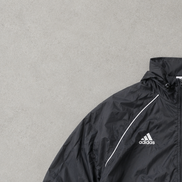 Adidas Rain Jacket Schwarz Rare (Size XL)