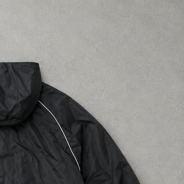 Adidas Rain Jacket Schwarz Rare (Size XL)