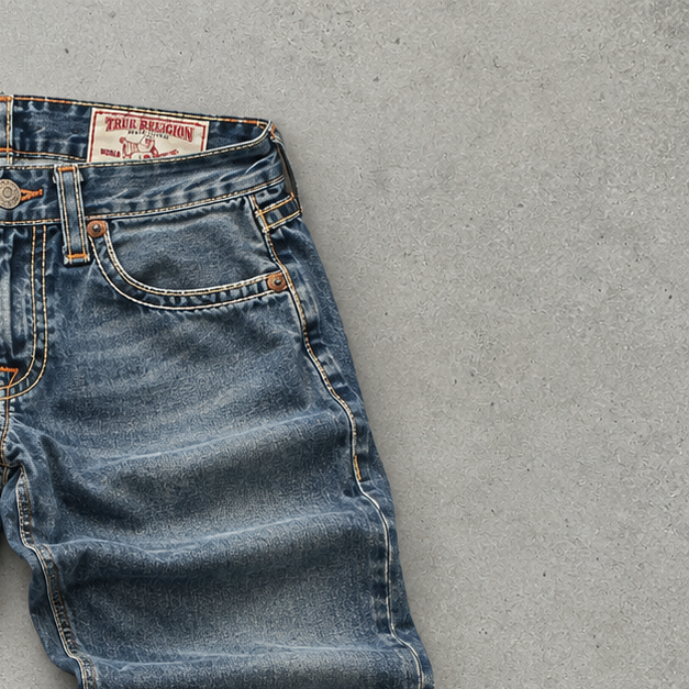 Y2K True Religion Jeans Blue Limited (W32 | DE 48)