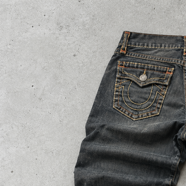 Y2K True Religion Jeans Blue Rare (W36 | DE 52)