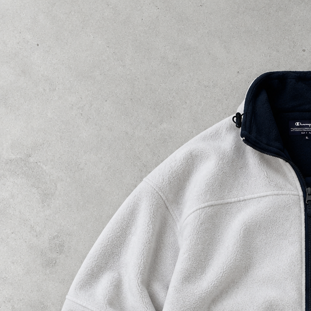 Champion Jacket Creme, Weiß Rare (XL)