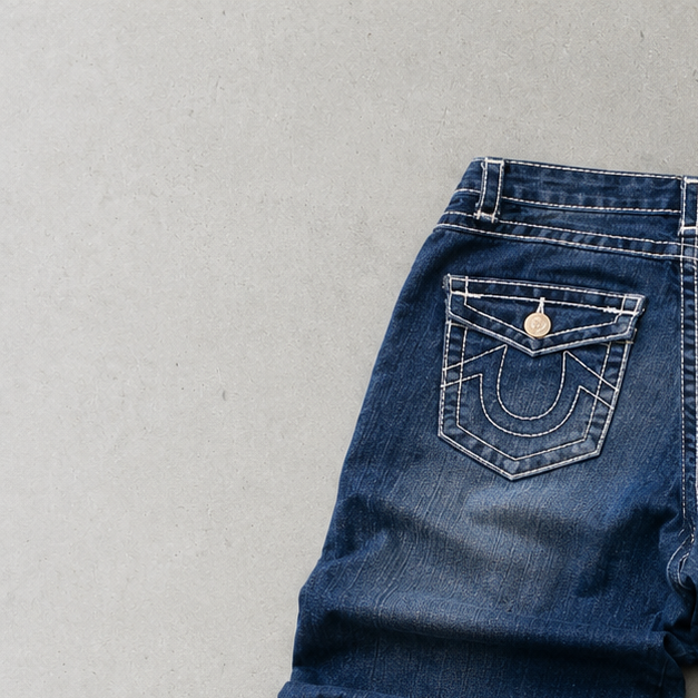 True Religion Jeans Marineblau Rare (M)