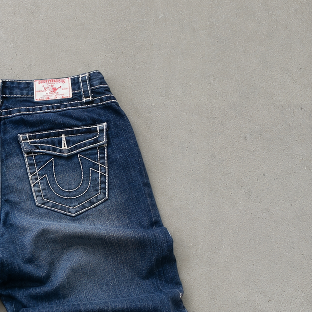 True Religion Jeans Marineblau Rare (M)