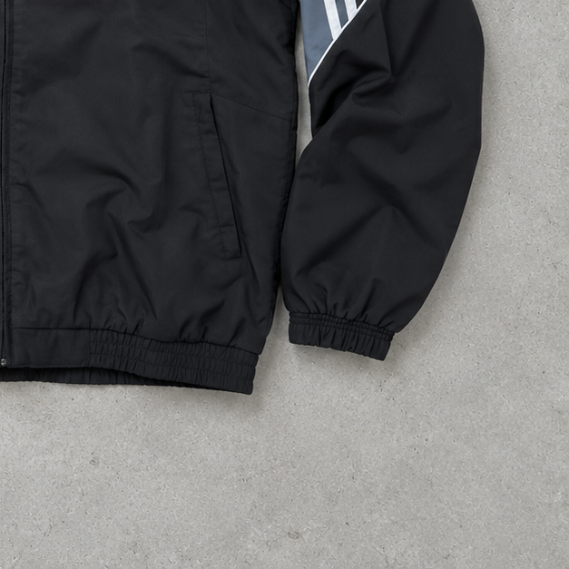 Veste de survêtement Adidas noire édition limitée (L)