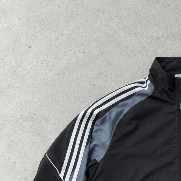 Veste de survêtement Adidas noire édition limitée (L)