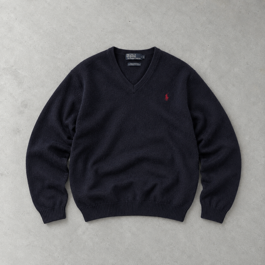 Ralph Lauren Sweater Marineblau Rare (L)