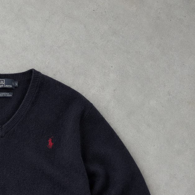 Ralph Lauren Sweater Marineblau Rare (L)