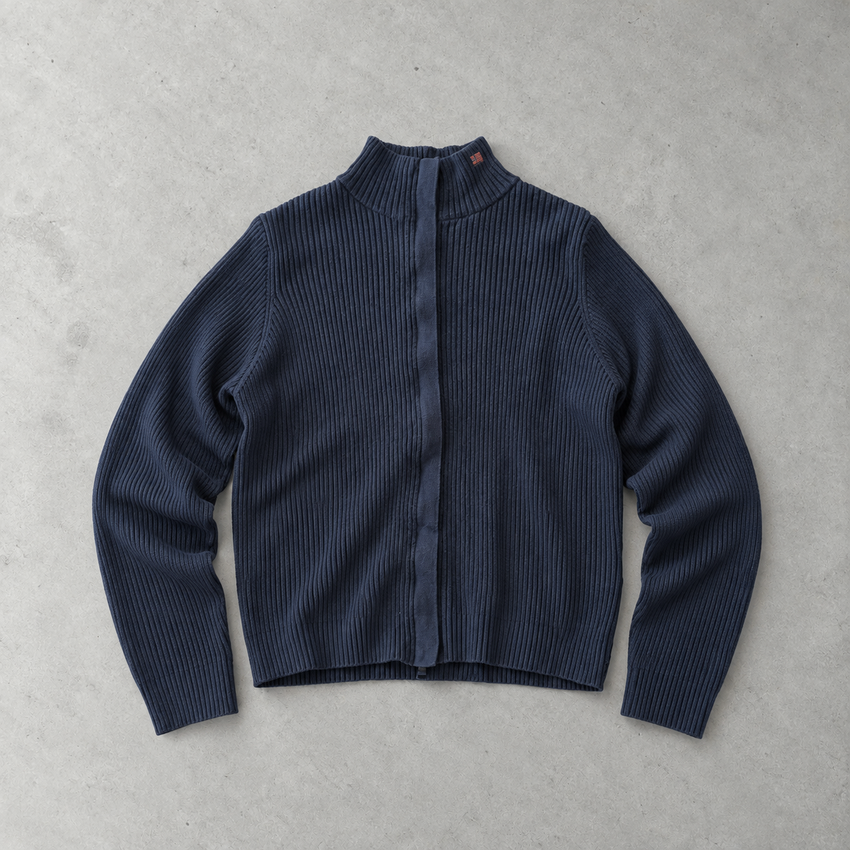 Polo Ralph Lauren Zip Sweater Marineblau Rare (XL)