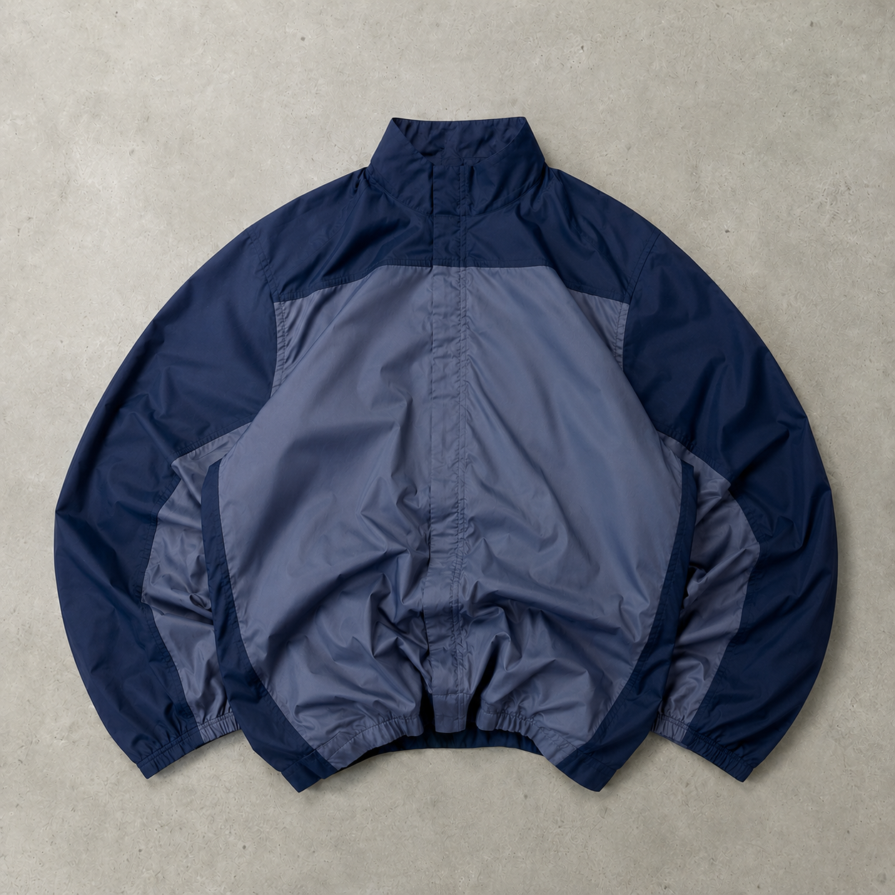Vintage Nike Windbreaker Navy, Grey Rare (L)