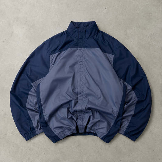 Vintage Nike Windbreaker Navy, Grey Rare (L)