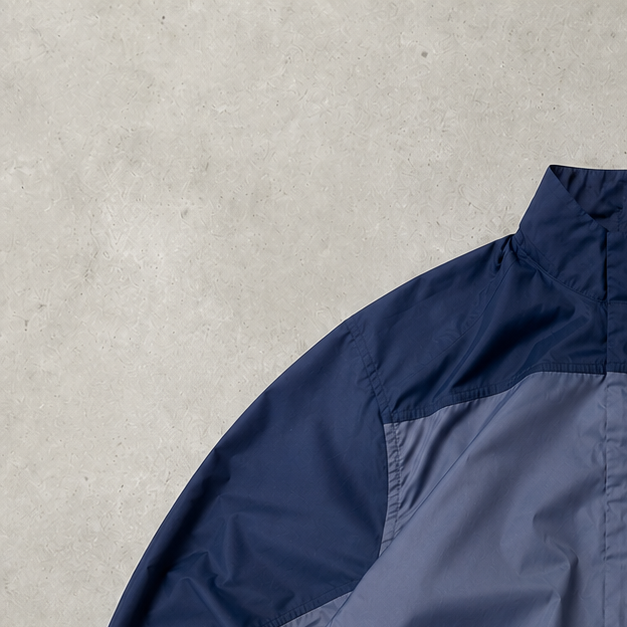 Vintage Nike Windbreaker Navy, Grey Rare (L)