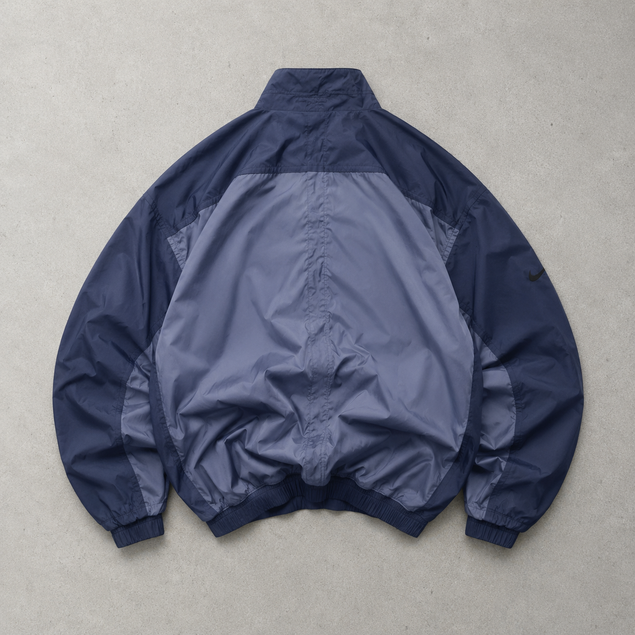 Vintage Nike Windbreaker Navy, Grey Rare (L)