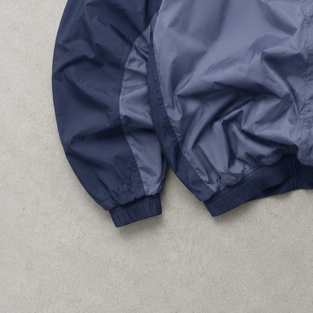 Vintage Nike Windbreaker Navy, Grey Rare (L)