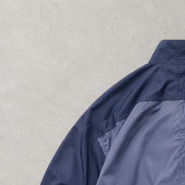 Vintage Nike Windbreaker Navy, Grey Rare (L)