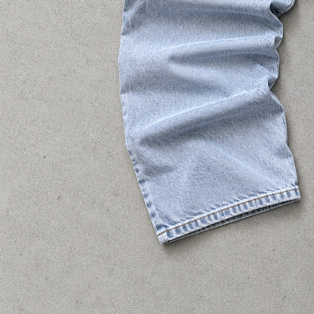 Y2K 2000 Armani Cargo Pants Hellblau Limited (W31 | DE 46)