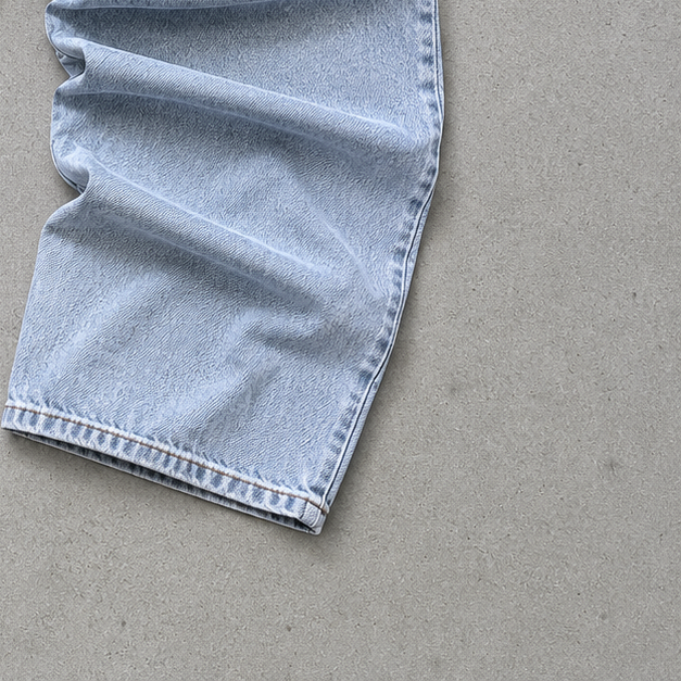 Y2K 2000 Armani Cargo Pants Hellblau Limited (W31 | DE 46)