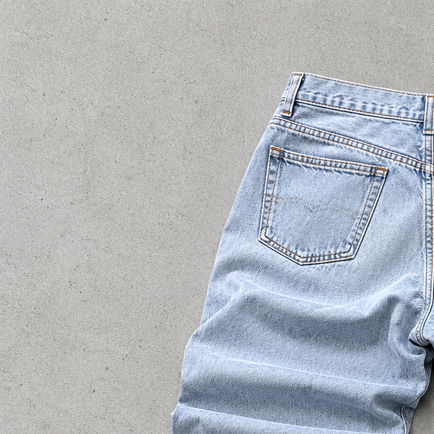 Y2K 2000 Armani Cargo Pants Hellblau Limited (W31 | DE 46)