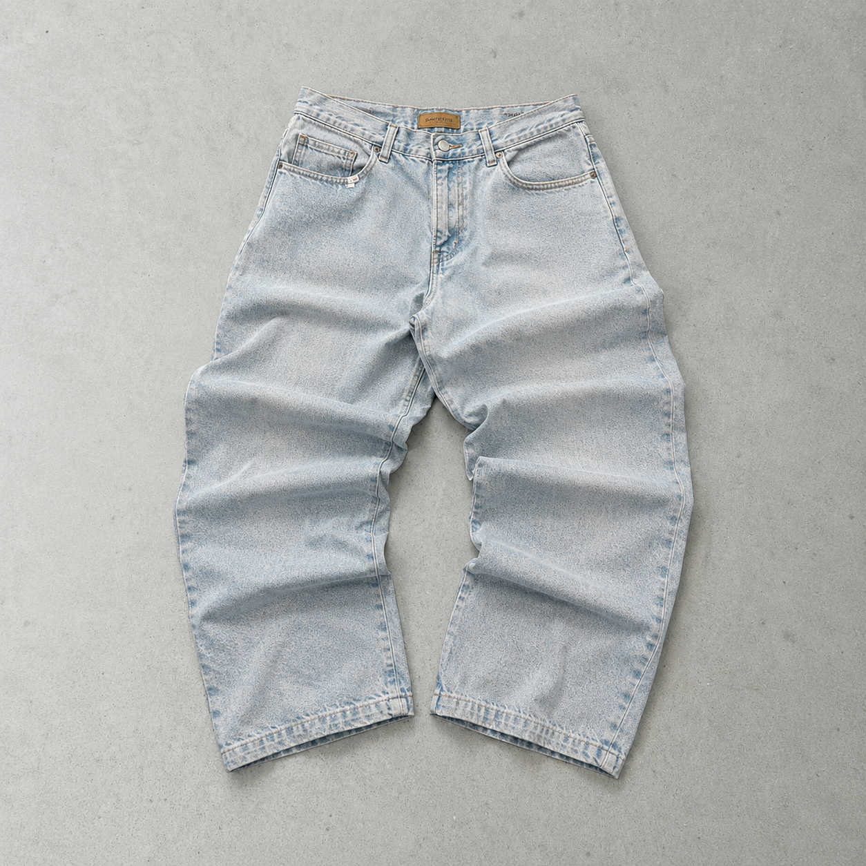 Y2K 2000 Armani Cargo Pants Hellblau Limited (W31 | DE 46)