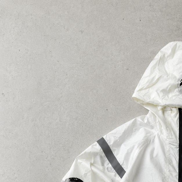 Nike Jacket White, Black Limited (M)