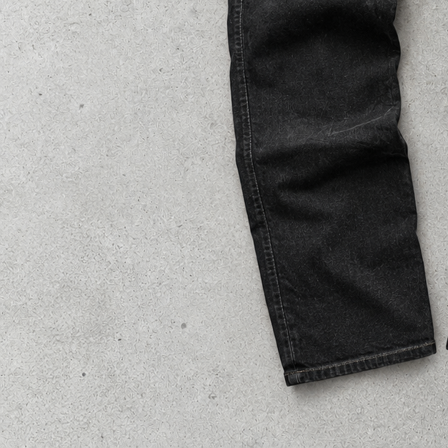 Y2K Emporio Armani Bootcut Pants Black Rare (W31 | DE 46)