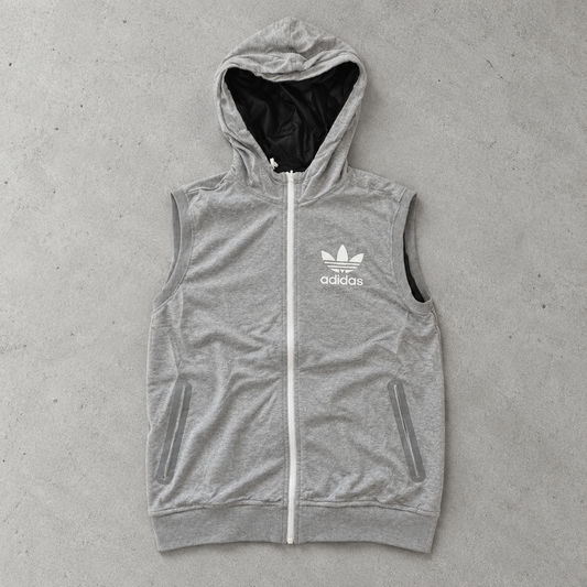 adidas Hoodie Grau, Schwarz Rare (S)