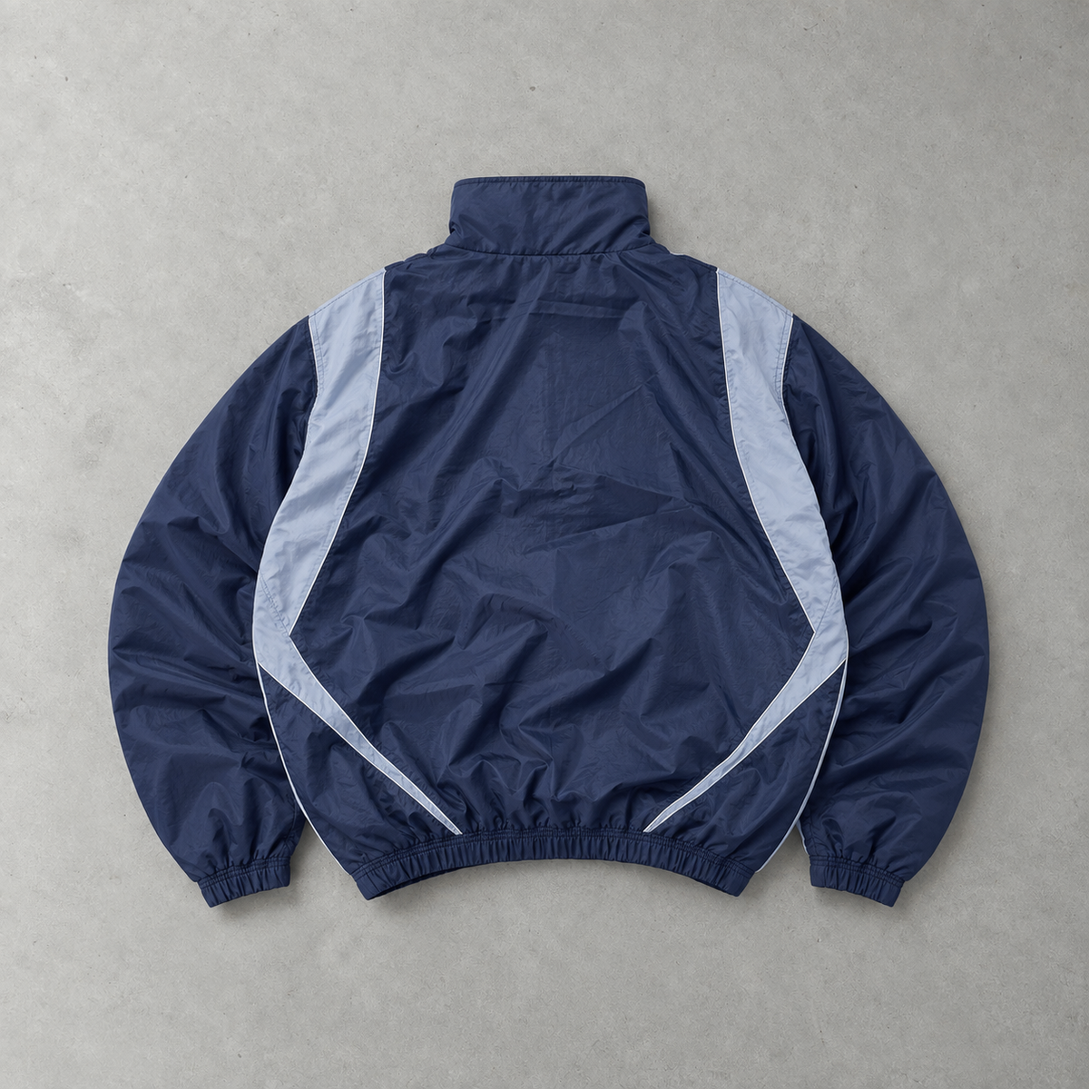 Vintage Nike Track Jacket Navy/White Rare (M)